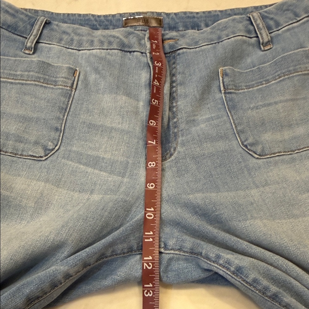 Kut from the Kloth Meg Wide Leg High‎ Rise Jeans Size 14 - Picture 9 of 11